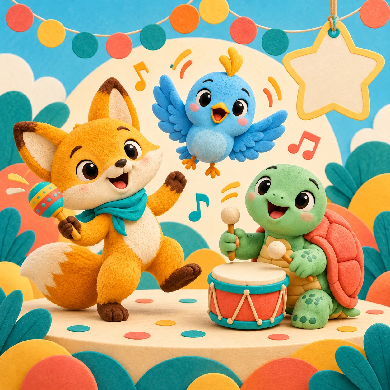 A colourful musical gathering